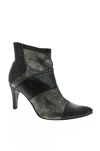 un tour en ville chaussures femme de couleur noir
