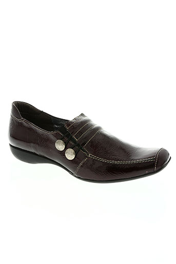 un tour en ville chaussures femme de couleur rouge