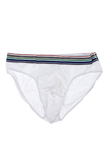 arthur lingerie homme de couleur blanc