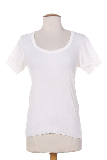 ralph lauren t-shirts femme de couleur blanc