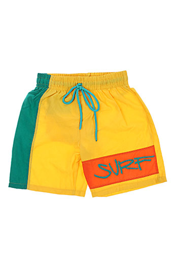gemelli maillots de bain garçon de couleur jaune