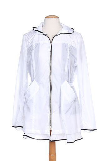 marella manteaux femme de couleur blanc