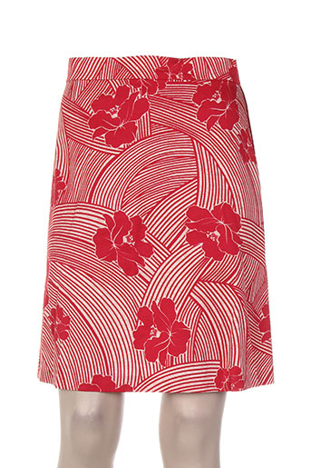 marella jupes femme de couleur rouge