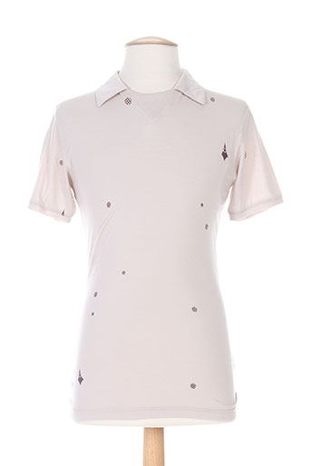 olympia t-shirts homme de couleur beige