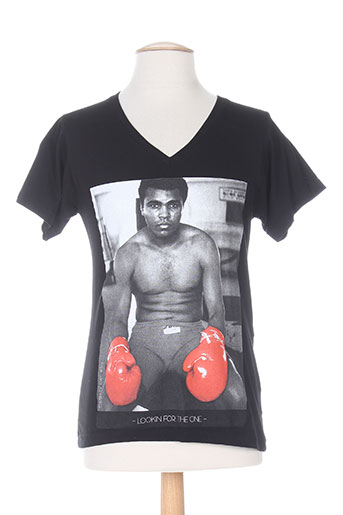 cash n'day t-shirts homme de couleur noir