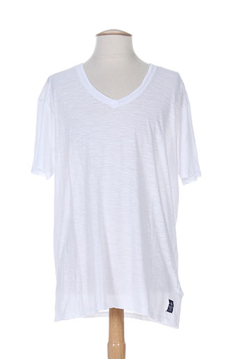 sixty seven t-shirts homme de couleur blanc