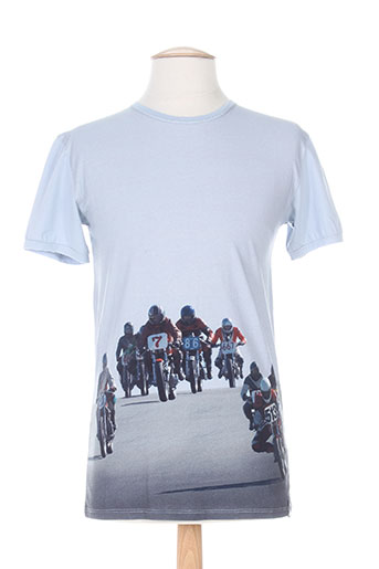 pull in t-shirts homme de couleur bleu