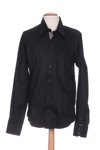 joe retro chemises homme de couleur noir