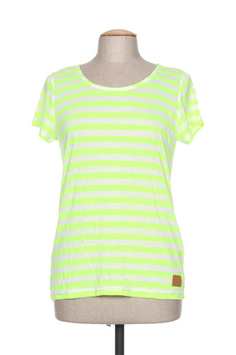 minimum t-shirts femme de couleur vert