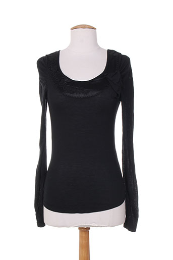 fornarina t-shirts femme de couleur noir