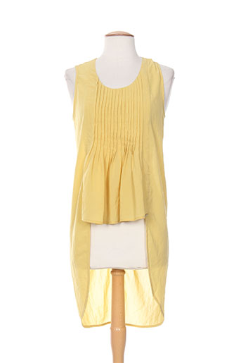 fornarina tuniques femme de couleur jaune