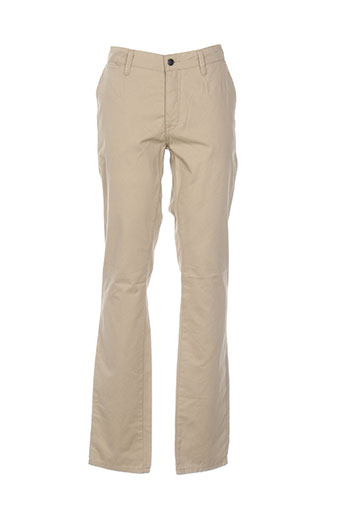 minimum pantalons homme de couleur beige