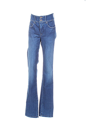 salsa jeans femme de couleur bleu