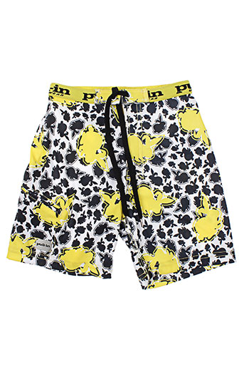 pull in maillots de bain garçon de couleur jaune