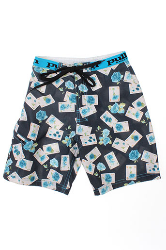 pull in maillots de bain garçon de couleur bleu