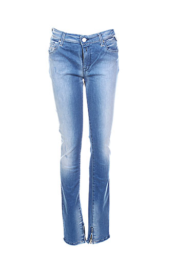 replay jeans femme de couleur bleu