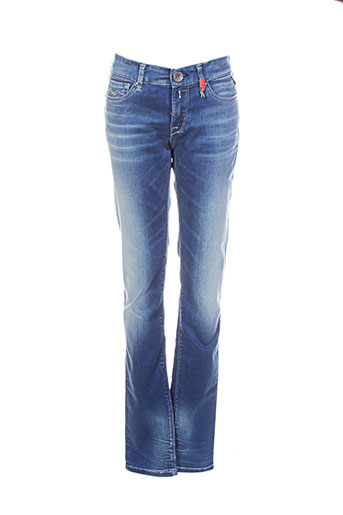 replay jeans femme de couleur bleu
