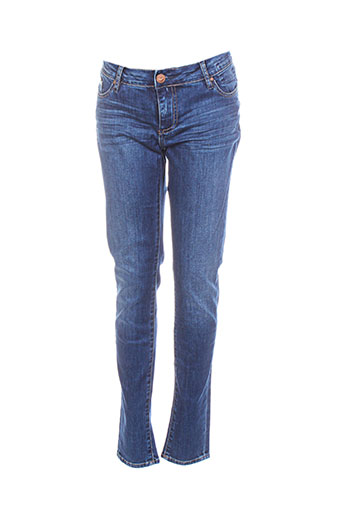 school rag jeans femme de couleur bleu