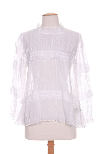isabel marant chemises femme de couleur blanc