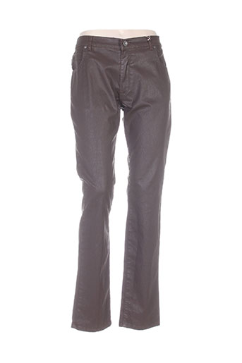 impaqt jeans femme de couleur marron
