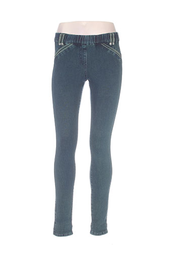 legzskin jeans femme de couleur bleu