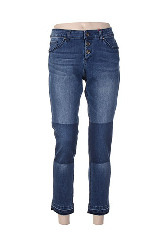 s.oliver jeans femme de couleur bleu