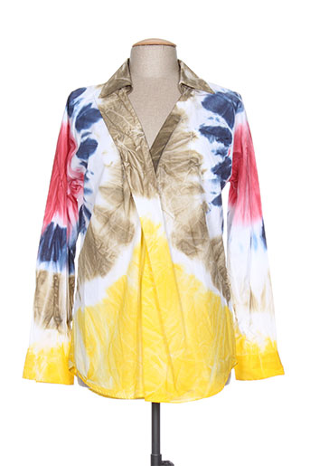 dsquared chemises femme de couleur jaune