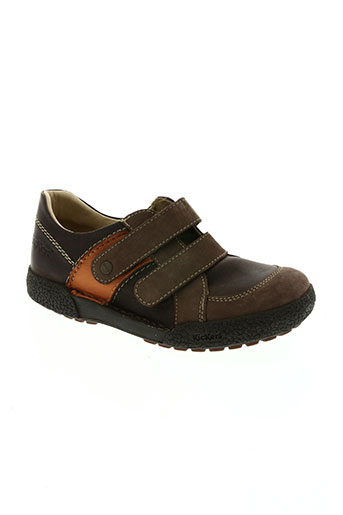 kickers chaussures garçon de couleur marron