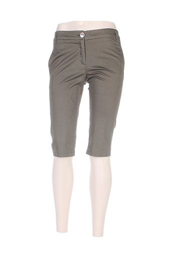 madame a paris shorts / bermudas femme de couleur vert