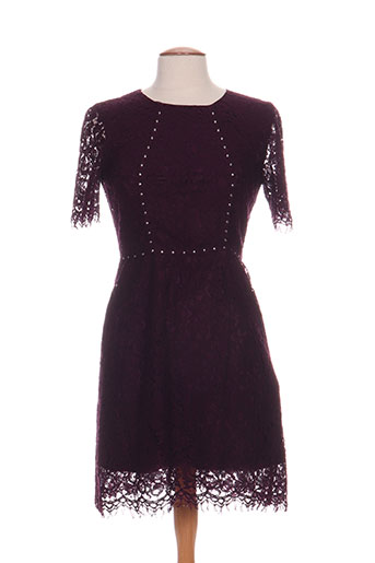morgan robes femme de couleur violet