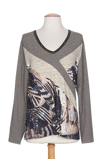 pause cafe t-shirts femme de couleur beige