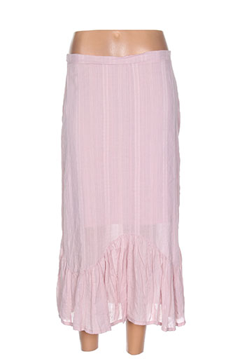 g!oze jupes femme de couleur rose