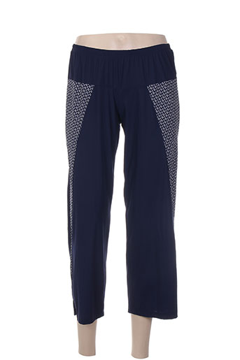 g!oze pantacourts femme de couleur bleu