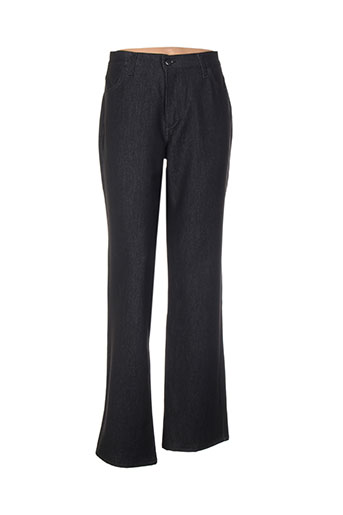 cinoche pantalons femme de couleur noir