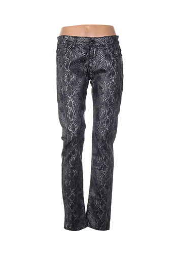 brandtex pantalons femme de couleur noir