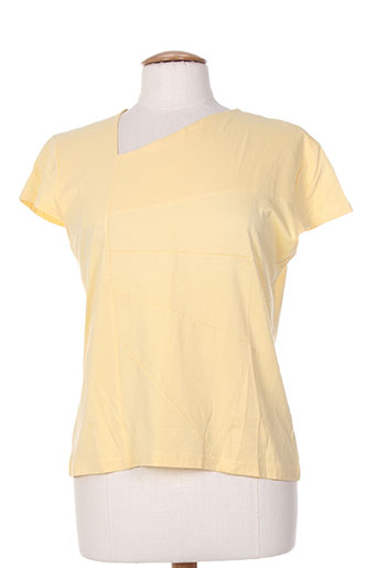 finette t-shirts femme de couleur jaune