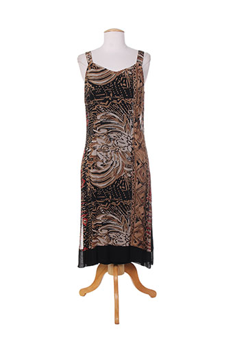 ishwar robes femme de couleur marron