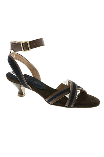 aura blanc chaussures femme de couleur bleu