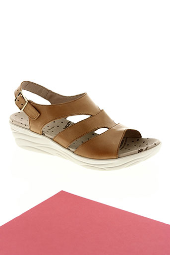 wonders chaussures femme de couleur marron