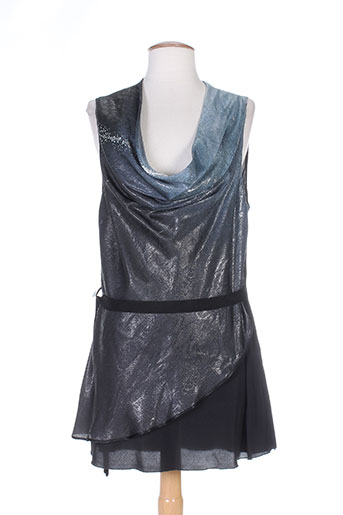 tricot chic tuniques femme de couleur noir