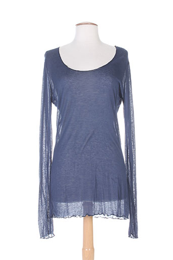 nana nucci chemises femme de couleur bleu