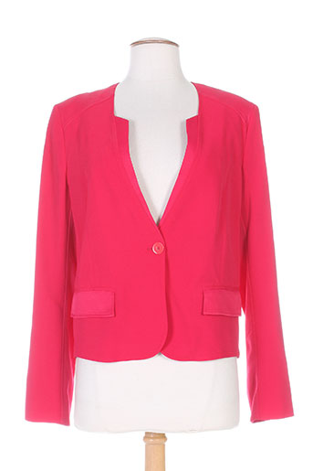 nathalie chaize vestes femme de couleur rouge