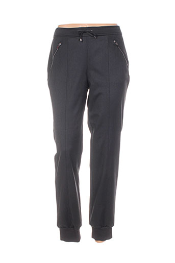 nathalie chaize pantalons femme de couleur noir