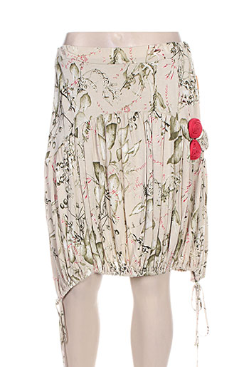 mamatayoe jupes femme de couleur beige