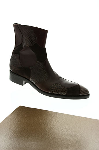 jean baptiste rautureau chaussures homme de couleur marron