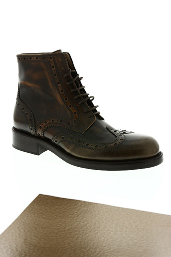 jean baptiste rautureau chaussures homme de couleur marron