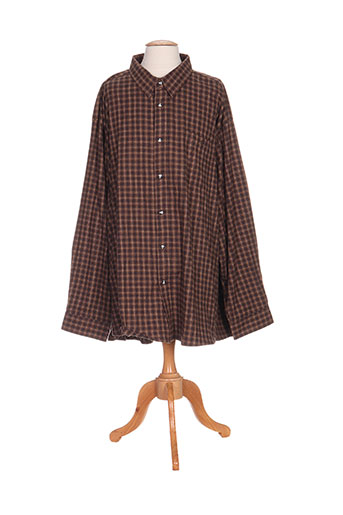 lma chemises homme de couleur marron