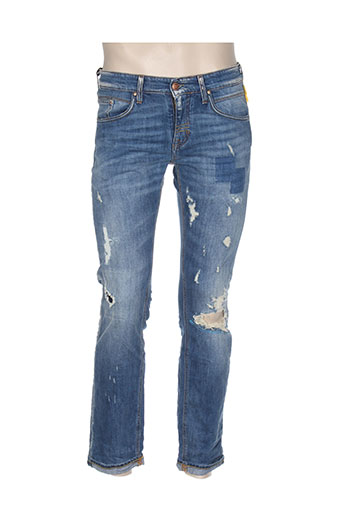 meltin'pot jeans homme de couleur bleu