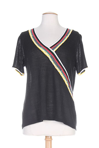 telmail pulls femme de couleur noir
