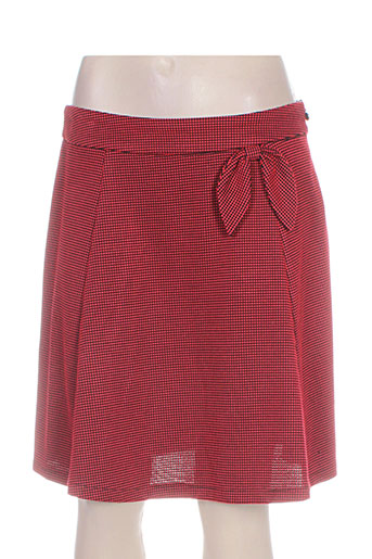 jus d'orange jupes femme de couleur rouge